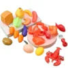 Global Toy Supplier Kitchen Toys Barbecue Grill Kitchen Cooking BBQ Pretend Play Set Toy Color Changing Play Food Dishes Home Appliance Toys - Image 27