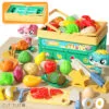 Supplier Relationship Management 27Pcs Customized Design Role Play Kitchen Play Set Toy Kitchen Toys - Image 20