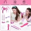 B2B Toy Supplier Kids Bling Bling Hair Dresser Salon Toy Automatic Hair Braider Machine Toy for Girls - Image 20