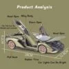 High-Quality Toys Supplier Assurance Toys Customization Vehicles Lambor Toy 1:18 Alloy Metal Diecast Model Car - Image 21