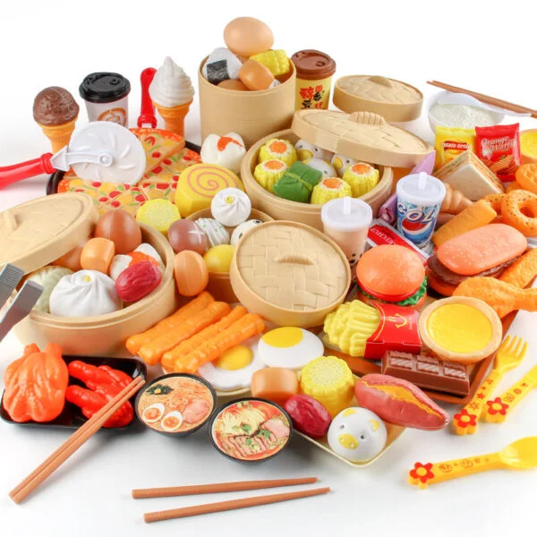 Bulk Toy Orders Girl Toy Plastic Children New Design Simulation Kitchen Mini Plastic Emulational Dessert Toy Kitchen Toy - Image 3