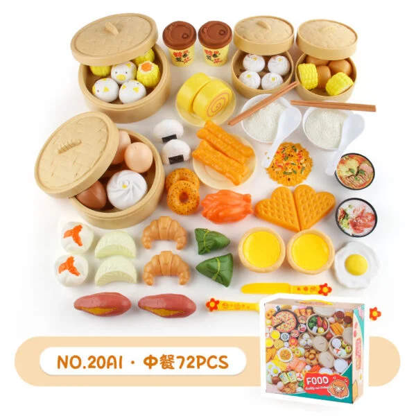 Bulk Toy Orders Girl Toy Plastic Children New Design Simulation Kitchen Mini Plastic Emulational Dessert Toy Kitchen Toy - Image 15
