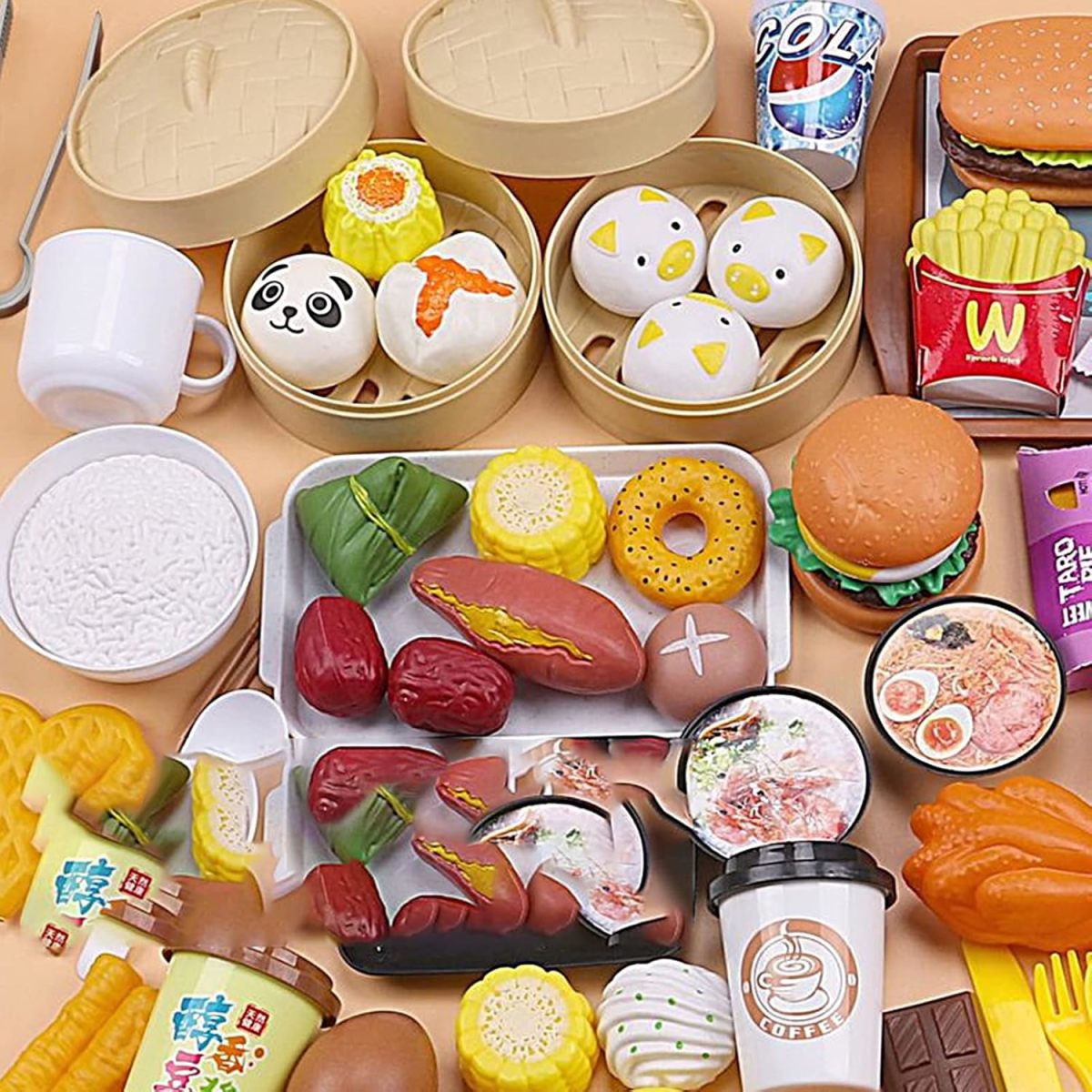 Bulk Toy Orders Girl Toy Plastic Children New Design Simulation Kitchen Mini Plastic Emulational Dessert Toy Kitchen Toy - Image 16