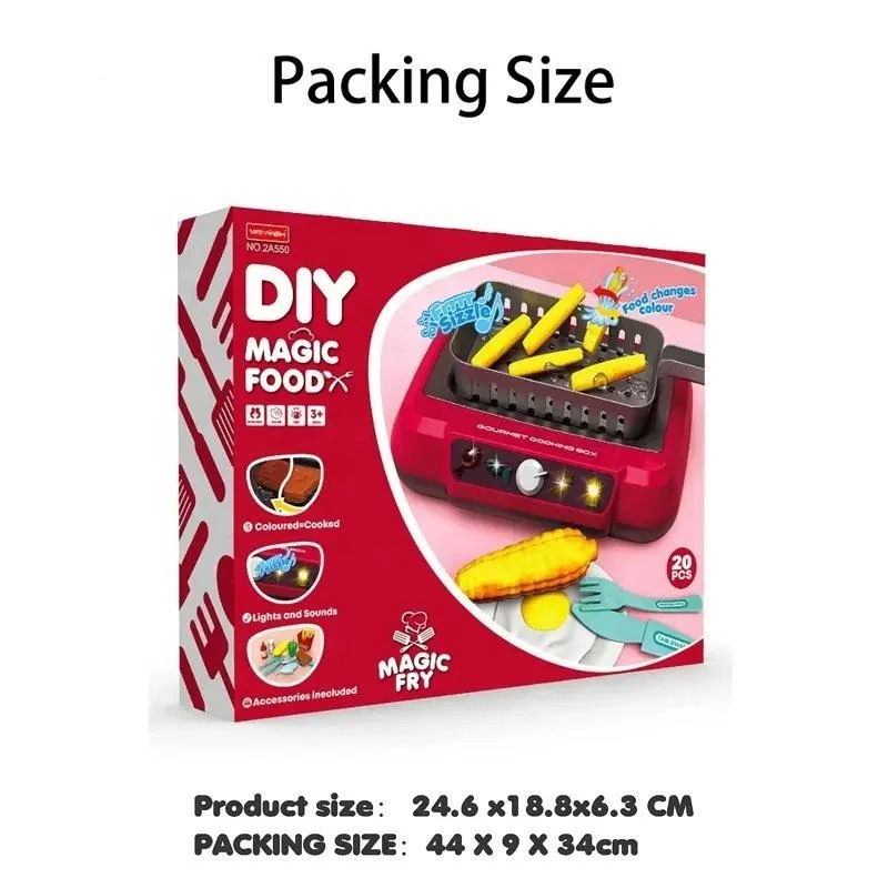 Wholesale Toy Supplier Miniature Gourmet Cooking Box Simulator Mini Kitchen Toys Real Cooking Tools Set For Kids - Image 14