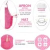 Large Volume Toy Orders 11 Pieces Baby Children Coton Apron Kitchen Cake Baking Cooking Tools Kitchen Toys - Image 24