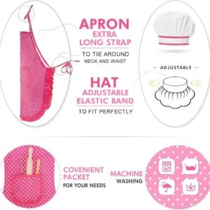 Large Volume Toy Orders 11 Pieces Baby Children Coton Apron Kitchen Cake Baking Cooking Tools Kitchen Toys - Image 23