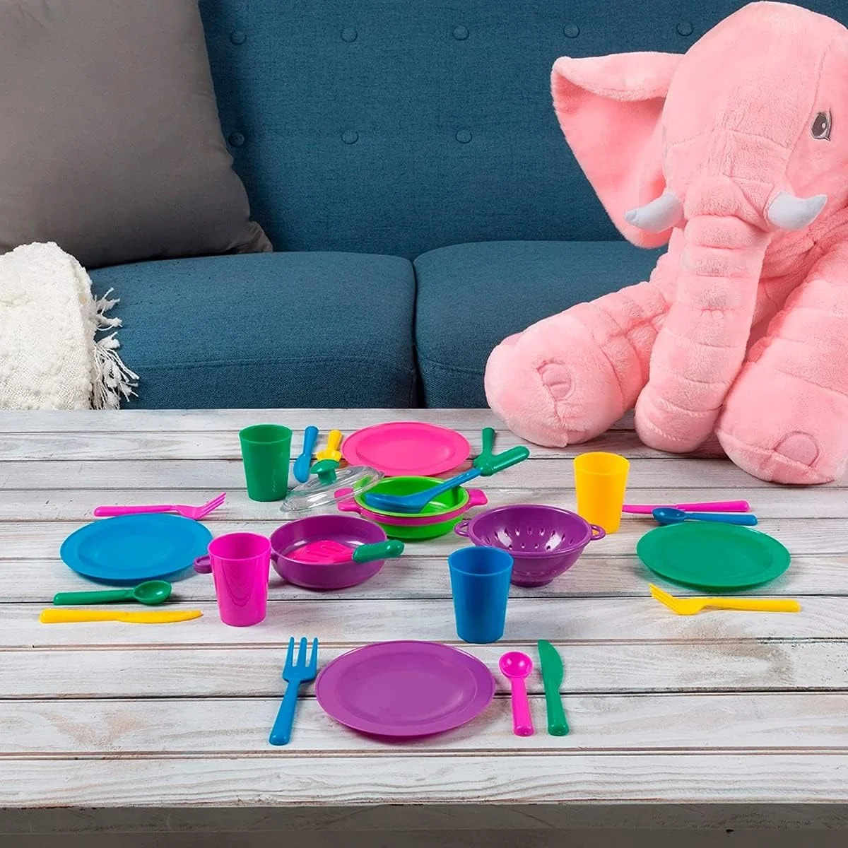 Bulk Pricing Toys 28 Pieces Lightweight plastic Durable Easy Clean Educational Kids Kitchen Set Toy Accessories For Children Learning - Image 17