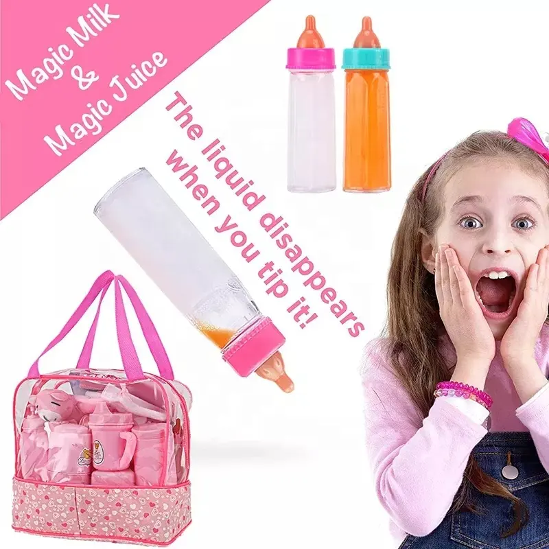 30 Piece Baby Doll Care Accessories Pretend Play Set Toy - Image 3
