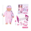 Wholesale 16 Inch Pretend Play Cotton Baby Doll Toy With Crib - Image 24