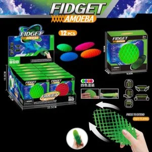 Toy Wholesaler China Tik Tok Stress Relief 3D Elastic Fidget Toy 3D Fidget Worm Toy - Image 23