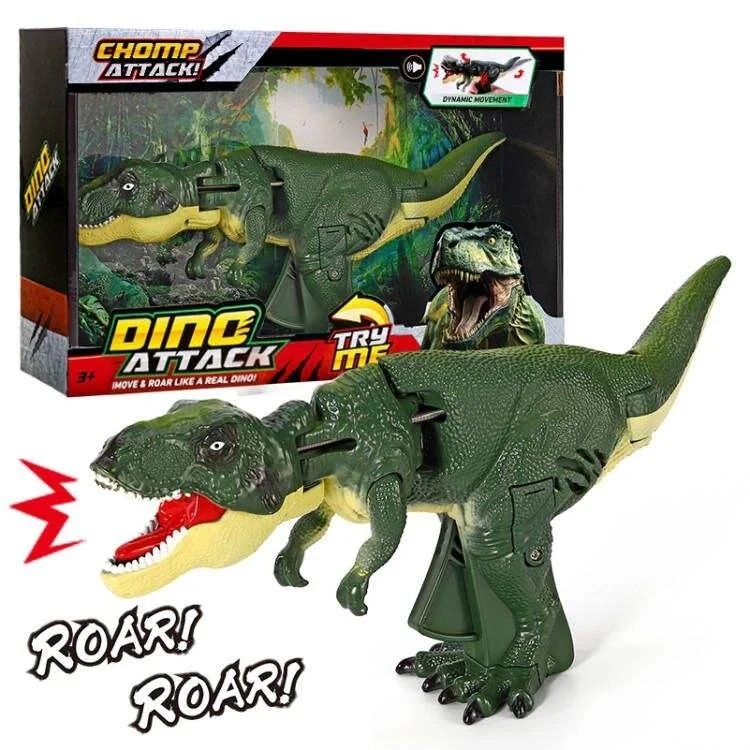 Bulk Toy Production 29cm Grabber Trigger The T-Rex Press Dinosaur Telescopic Swing Fidget Toy Dinosaur Toy - Image 5