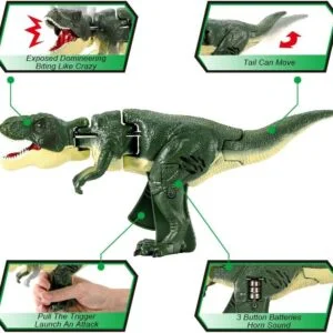 Bulk Toy Production 29cm Grabber Trigger The T-Rex Press Dinosaur Telescopic Swing Fidget Toy Dinosaur Toy - Image 25