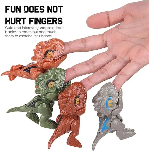 ODM Toy Manufacturer Fidget Toys Finger Biting Tyrannosaurus Rex Dinosaur Toy Finger Biting Dinosaur Toy - Image 5
