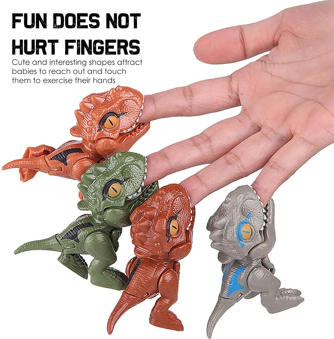ODM Toy Manufacturer Fidget Toys Finger Biting Tyrannosaurus Rex Dinosaur Toy Finger Biting Dinosaur Toy - Image 4
