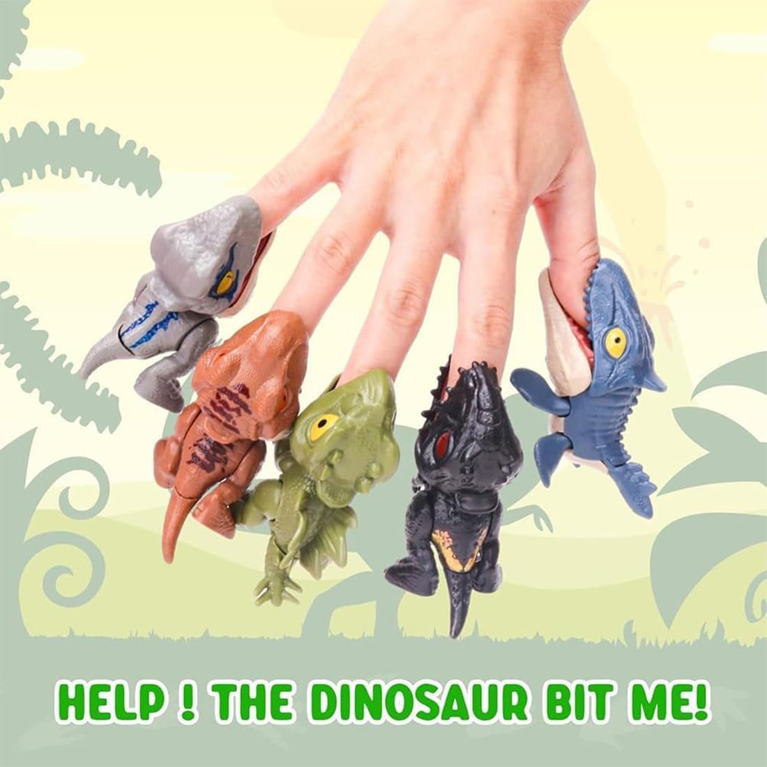 ODM Toy Manufacturer Fidget Toys Finger Biting Tyrannosaurus Rex Dinosaur Toy Finger Biting Dinosaur Toy - Image 6