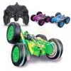 China Toy Distributor 4WD Remote Control Toy Stunt Car 3 Colors Rc Stunt Car Rotation 360 Remote Control Car with Strip Lights - Image 23