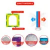 Toy Manufacturer China Toddler Kids Educational Toys 3D DIY Magnet Blocks Set Clear Magnetic Building Block Tiles For Children - Image 22