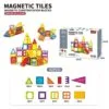 Toy Manufacturer China Toddler Kids Educational Toys 3D DIY Magnet Blocks Set Clear Magnetic Building Block Tiles For Children - Image 24
