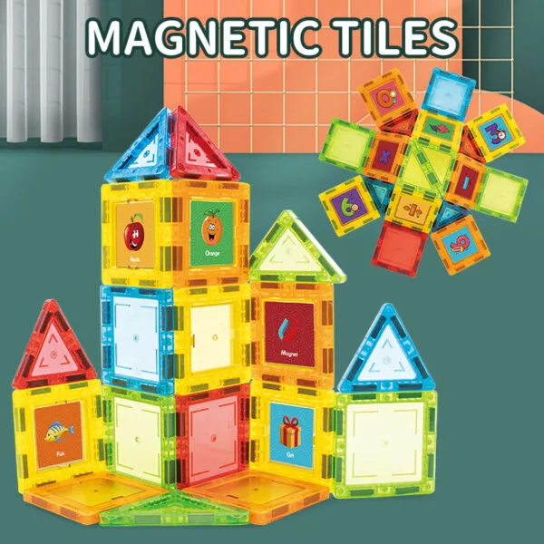 China Toy Distributor Factory Plastic Magnetic Building Blocks Magnet Toy for Children - Image 9