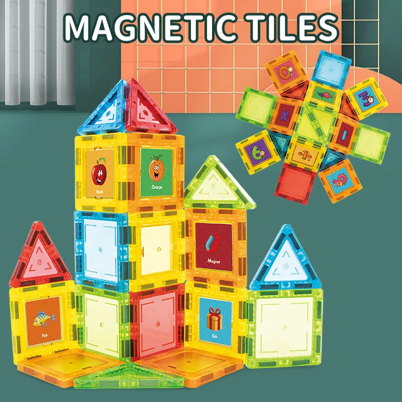 China Toy Distributor Factory Plastic Magnetic Building Blocks Magnet Toy for Children - Image 8