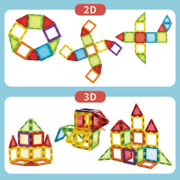 China Toy Distributor Factory Plastic Magnetic Building Blocks Magnet Toy for Children - Image 18