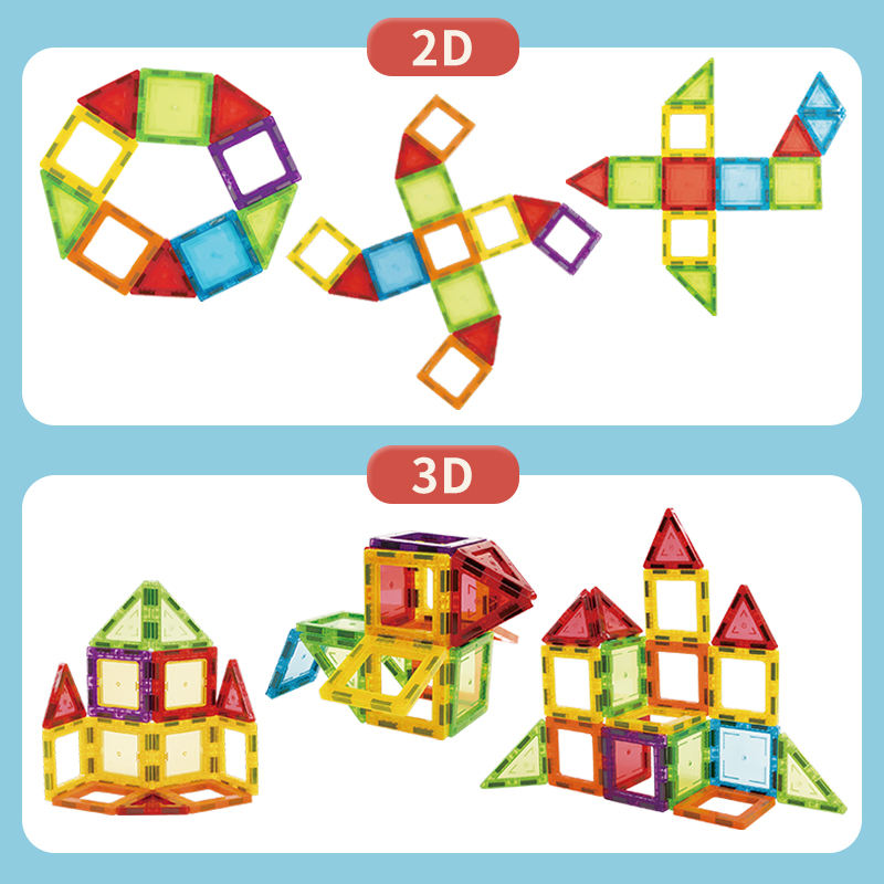 China Toy Distributor Factory Plastic Magnetic Building Blocks Magnet Toy for Children - Image 16