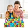 OEM Toys China 3D Construction Magnet Building Block Sets Educational DIY Plastic Tiles ABS Magnetic Tiles - Image 21