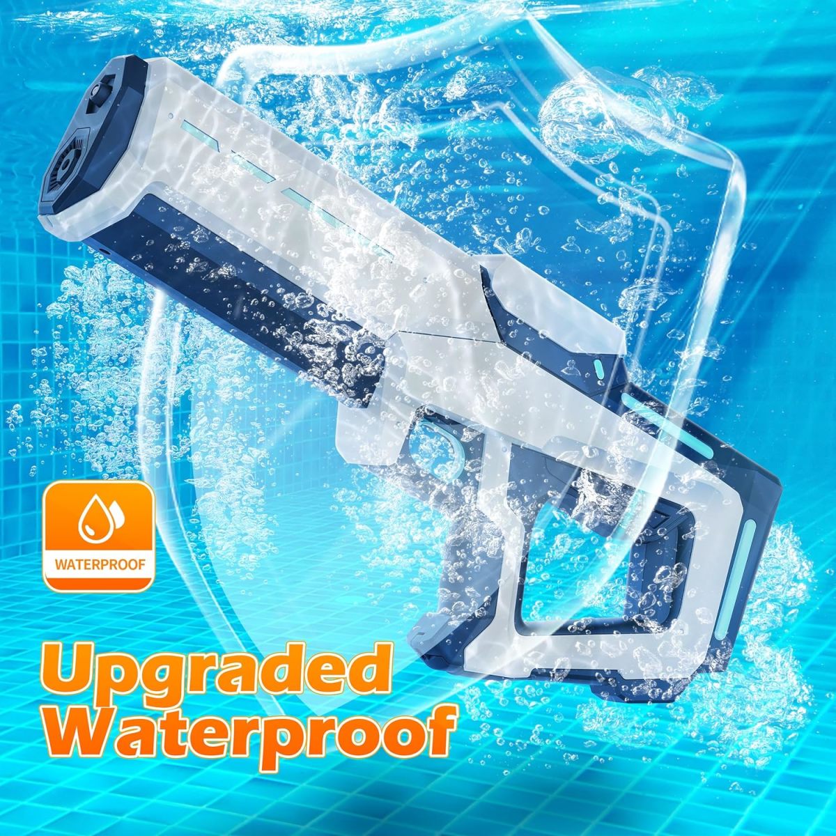 Factory Price Toys 2024 Water Gun Summer Toy Electric Automatic Water Gun Toy with Battery Squirt Strong Power Water Gun for Adults - Image 7