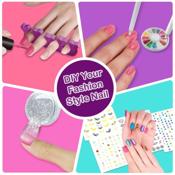 Export Quality Toys Factory Wholesale High Quality Makeup Sets Diy Nail Toy For Girls Play Make Up Kit Girls Toys - Image 6