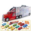 Toy Distributor China Construction Die Cast Metal Alloy Small Car Diecast Carrier Friction Vehicles Toy Truck - Image 13