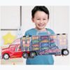 Toy Distributor China Construction Die Cast Metal Alloy Small Car Diecast Carrier Friction Vehicles Toy Truck - Image 14