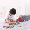 Toy Distributor China Construction Die Cast Metal Alloy Small Car Diecast Carrier Friction Vehicles Toy Truck - Image 16