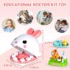 Custom Toy Manufacturer Children Pretend Play Juguetes De Doctor Plastic Pet Dentist Rabbit Play Doctor Toy Set for Kids - Image 16