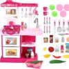 Toy Manufacturer China Children Big New Style Pretend Play Preschool Cooking Food Play Sets Mini Kitchen Toys For Girls Kids - Image 17