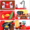 Toy Manufacturer China Children Big New Style Pretend Play Preschool Cooking Food Play Sets Mini Kitchen Toys For Girls Kids - Image 19