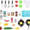 Toy Manufacturer China Children Big New Style Pretend Play Preschool Cooking Food Play Sets Mini Kitchen Toys For Girls Kids - Image 21