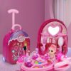 Wholesale Low Price Children Dressing Table Toy Gift Girl Kindergarten Suitcase Cosmetic Box Set Toys - Image 15