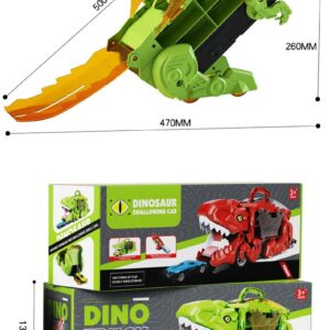 Wholesale Dinosaur Eating Cars Toy Truck Transport Carrier Car Dinosaur Truck Friction Toy Vehicle for Kids - Image 18
