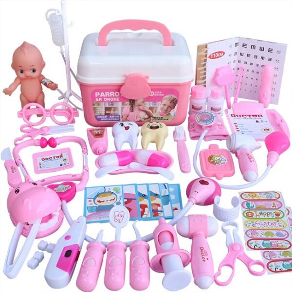 China Toy Factory 39Pcs Kids Pretend Play Educational Play Doctor Set Dental Toys for Kid - Image 2