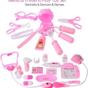 China Toy Factory 39Pcs Kids Pretend Play Educational Play Doctor Set Dental Toys for Kid - Image 14