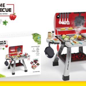 OEM Toys China Girl Toy Kitchen Set Barbecue Grill Toy Electric Cooking Games Furnace Play set Bbq Kitchen Toy - Image 19