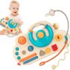 Educational Multi-functional Baby Sensory Toys Kids Busy Board Steering Wheel Gaming Montessori Toys - Image 14