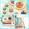 Educational Multi-functional Baby Sensory Toys Kids Busy Board Steering Wheel Gaming Montessori Toys - Image 16