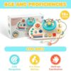 Educational Multi-functional Baby Sensory Toys Kids Busy Board Steering Wheel Gaming Montessori Toys - Image 18