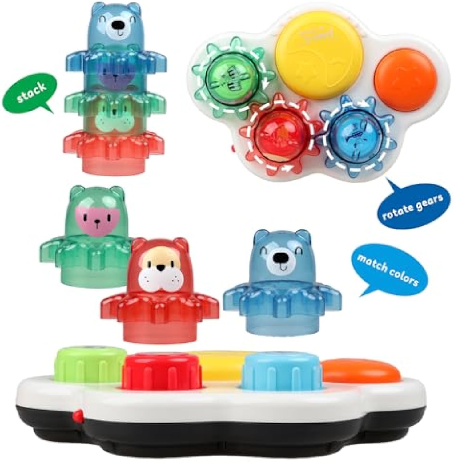 OEM Toys China Drum Toy Infant Early Education Musical Instrument Electric Baby Musical Light Up Toys Drum Gear - Image 7