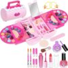Girl Toys Children’s Beauty Fashion Play Girls DIY Make Up Game Kit Case Kids Cosmetics Kids Makeup Set - Image 12