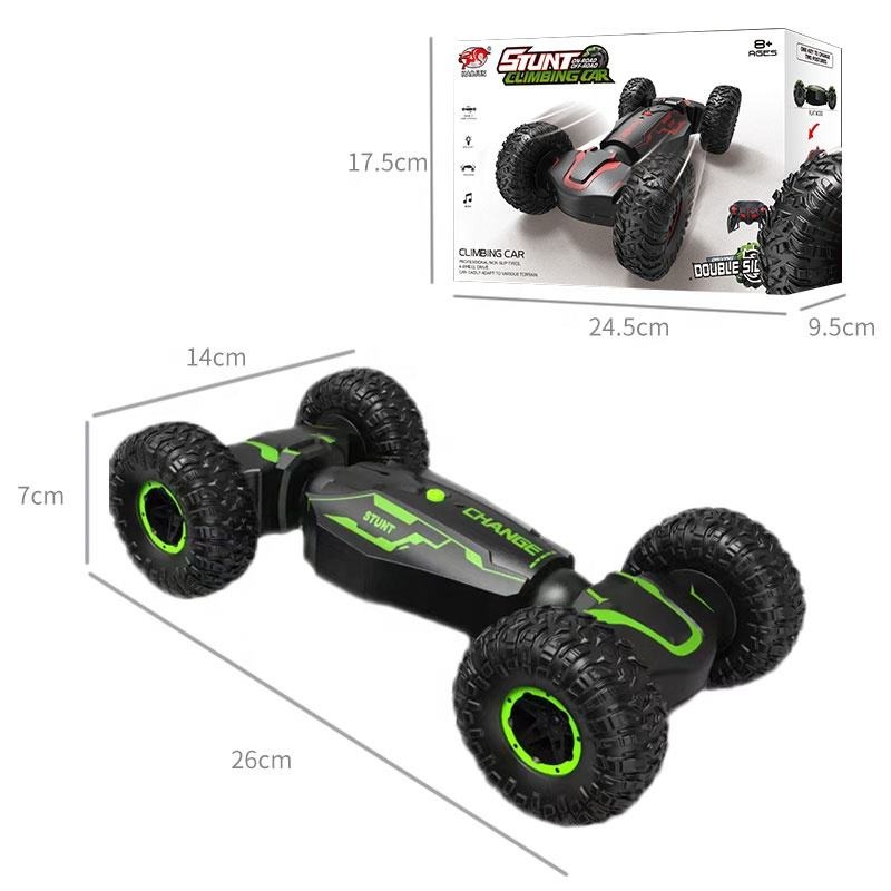 Toy Distributor China 2.4G Double Side Roll Remote Control Race Defend Extreme Vehicle Climbing Toy Rc Auto Steer Wheel Twisting Stunt Rc Car - Image 11