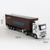 Toy Cars 1:50 Alloy Truck Model Removable Engineering Transport Container Lorry Vehicle Pull Back Toy with Light Sound - Image 18