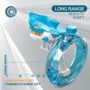 Kids Outdoor Toys Cool Shark Shape Adult Water Gun Electric Water Gun Up to 32 ft Long Range Automatic Water Gun for Kids - Image 16