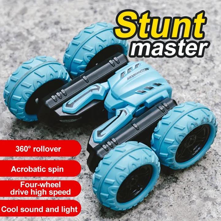 2.4G Air Gesture Stunt RC Toy Cars Auto Demo Spray 360 Rotation RC Stunt Dual Remote Control monster Car with Music - Image 9
